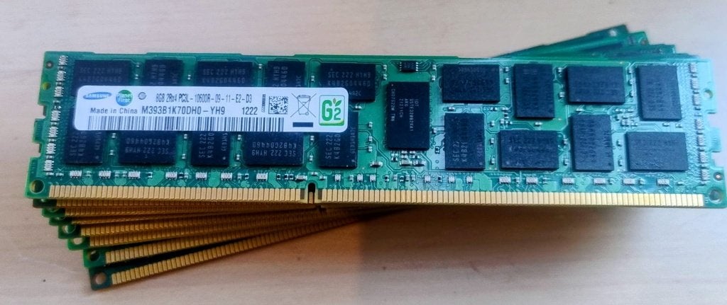 64GB  Matched Samsung DDR3 1333MHz ECC Registered Server RAM, Informatique & Logiciels, Enlèvement ou Envoi, Comme neuf, DDR3