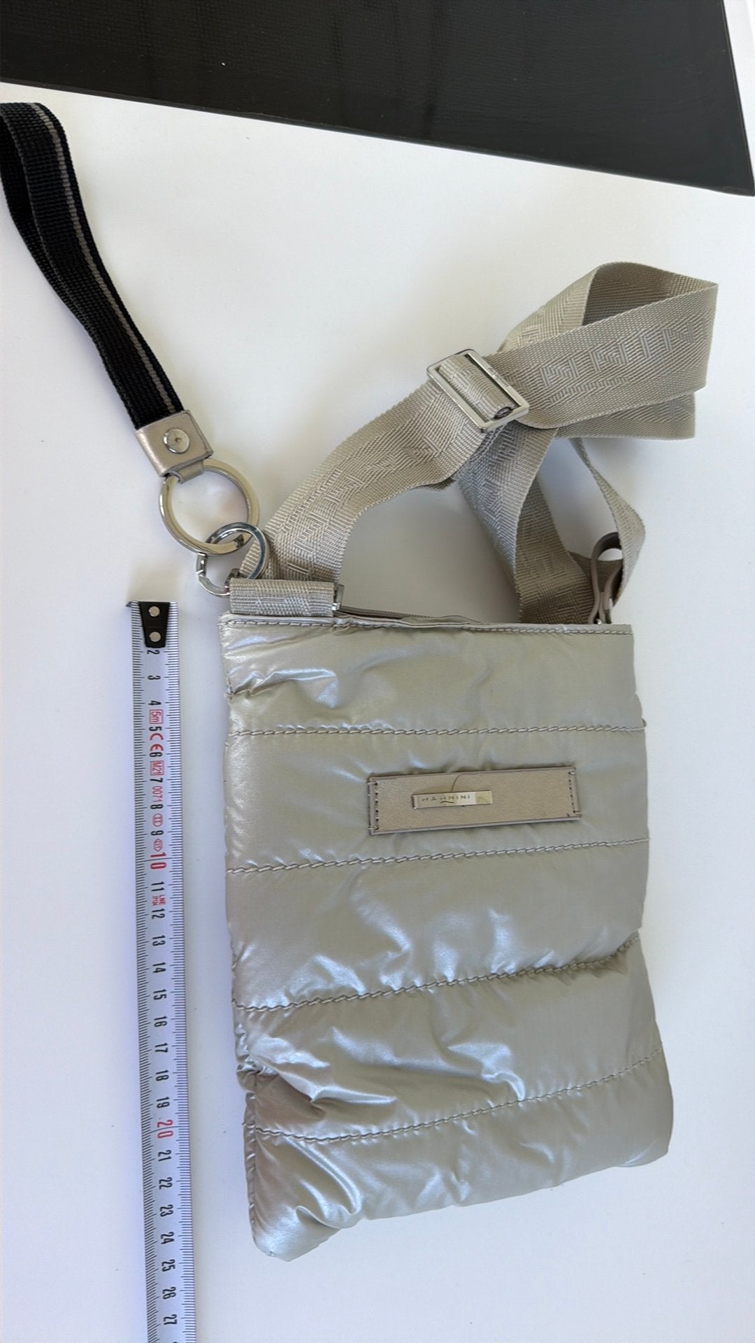 Grijs beige Nannini handtas nooit gebruikt, Ophalen of Verzenden, Nieuw, Beige, Overige merken