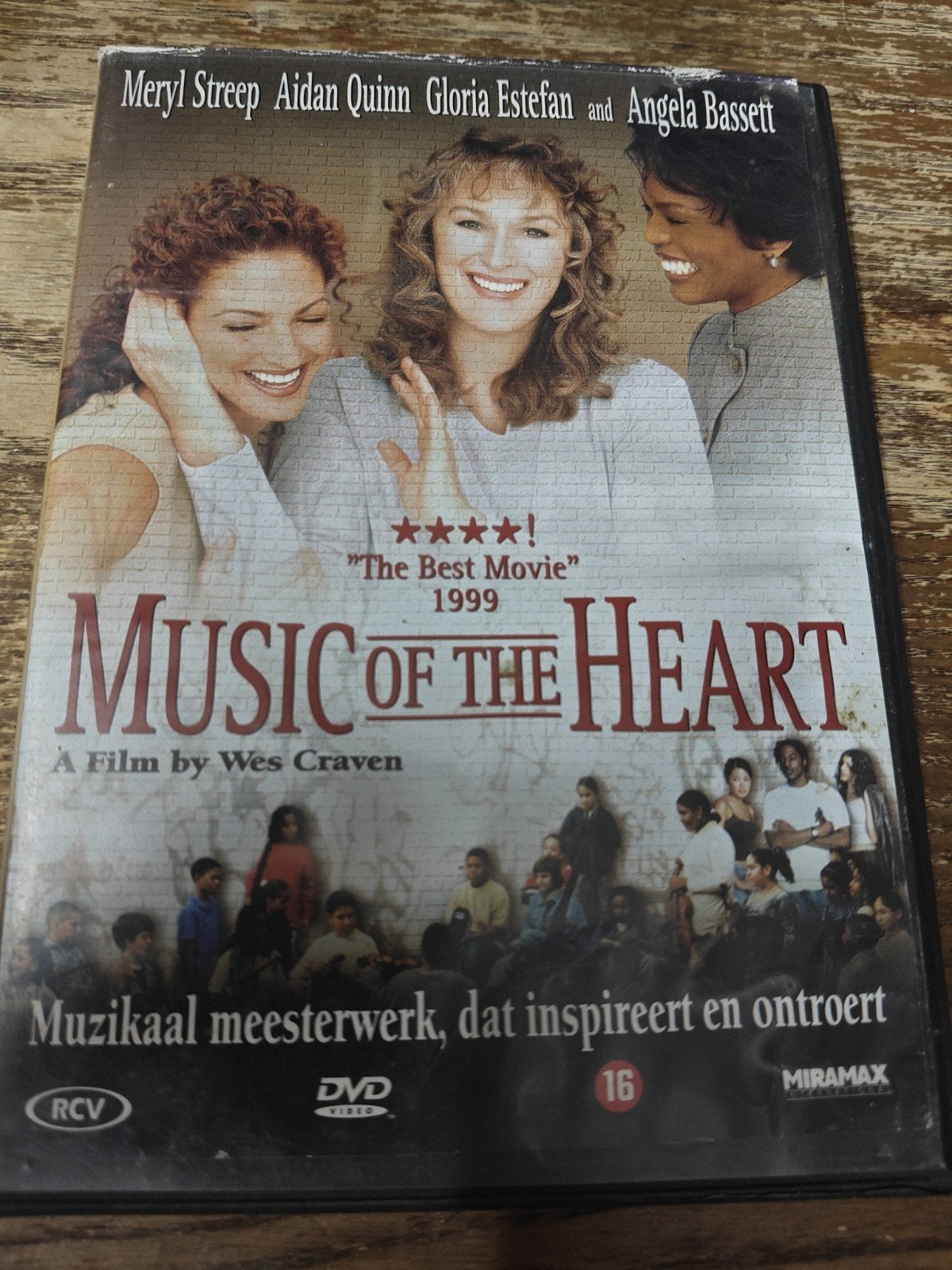 Music of the heart, Cd's en Dvd's, Dvd's | Drama, Vanaf 16 jaar, Ophalen, Zo goed als nieuw, Waargebeurd drama