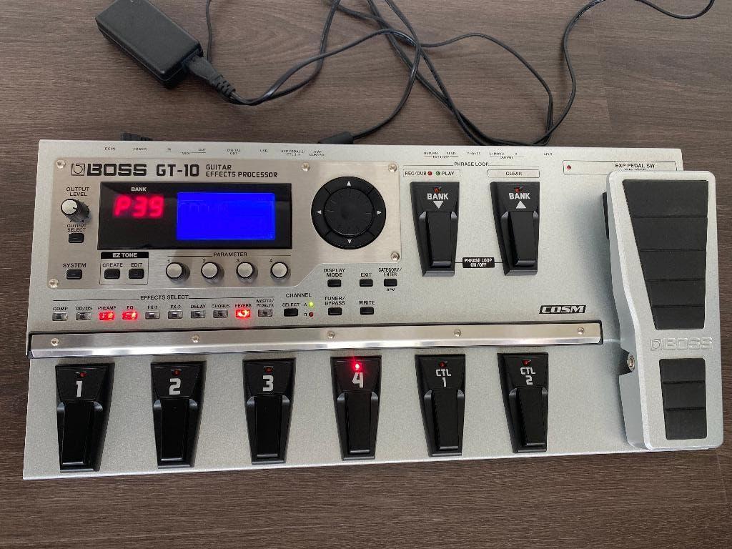 BOSS GT 10, Ophalen, Zo goed als nieuw, Multi-effect