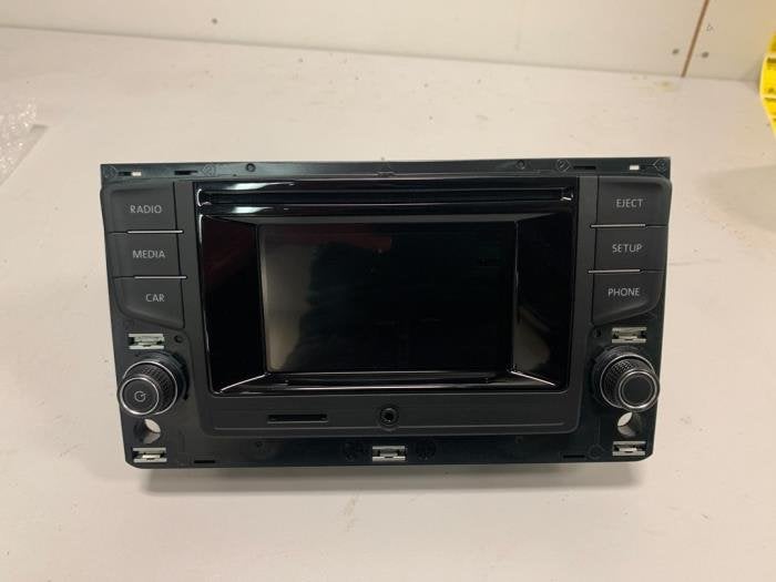 Radio CD Speler van een Volkswagen Touran, Gebruikt, -, Volkswagen, -
