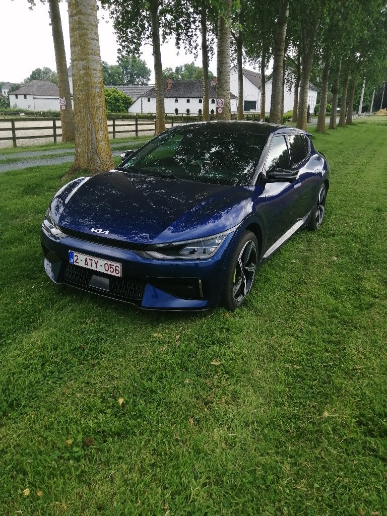Kia ev6 GT, Autos, Kia, Cuir et Alcantara, Volant chauffant, Entretenue par le concessionnaire, Noir