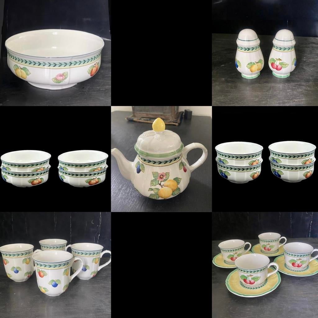 Villeroy & Boch French Garden VITRO, état neuf, Enlèvement ou Envoi, Neuf, Porcelaine, Service complet