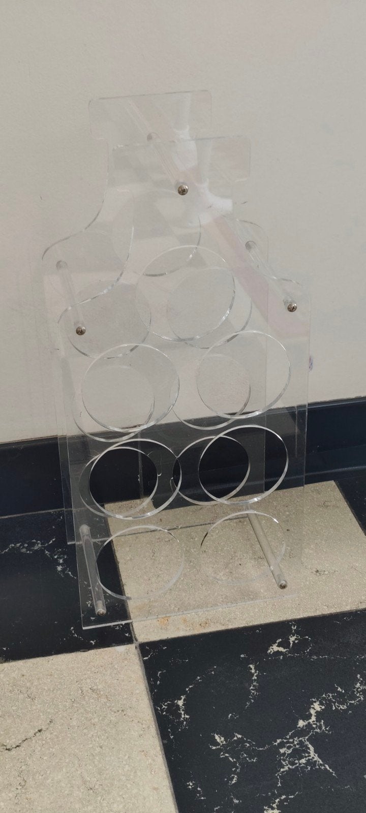 Vintage plexiglas wijnrek, Huis en Inrichting, Ophalen