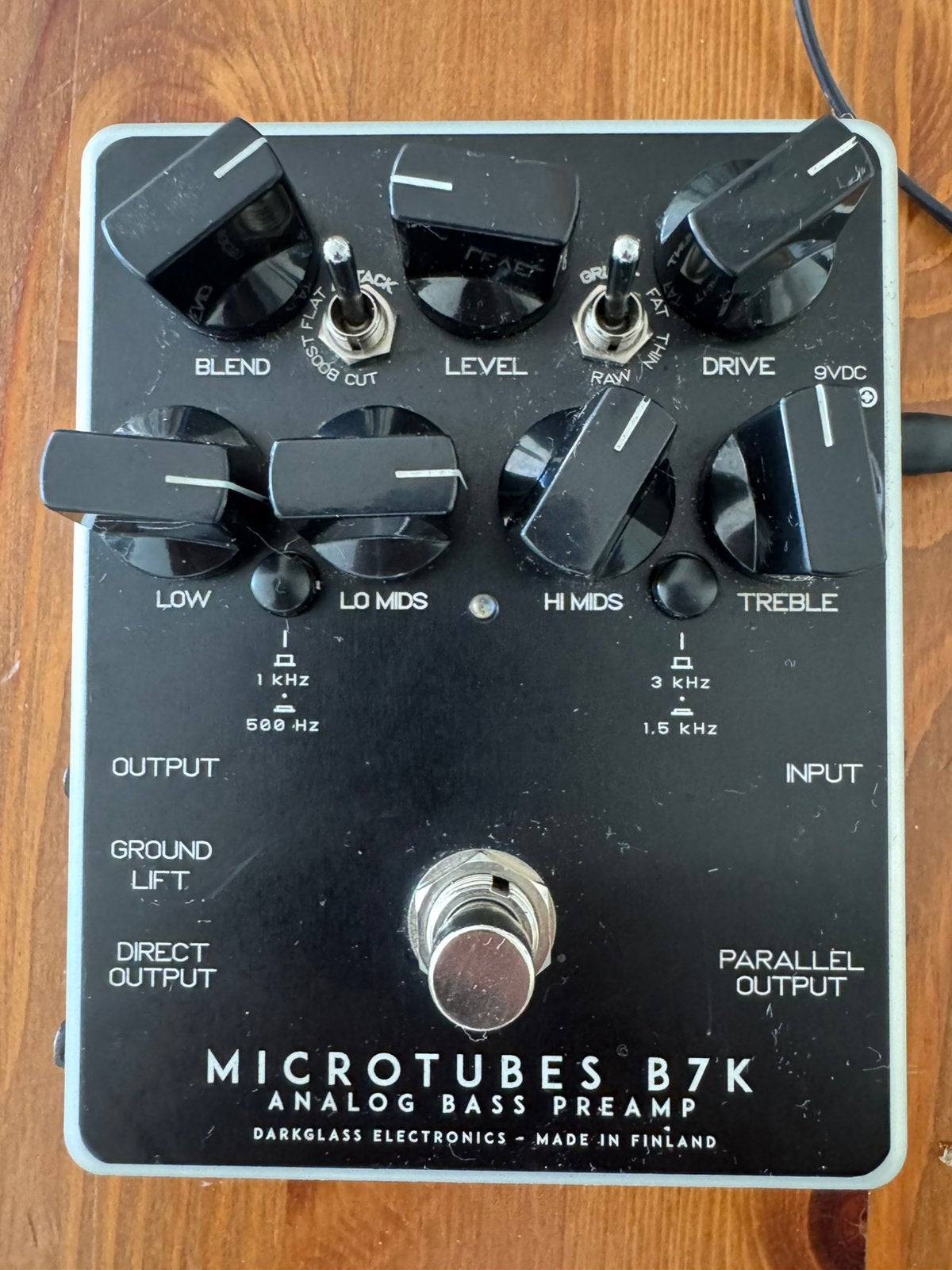 Darkglass Microtubes B7K – Analog Bass Preamp / Overdrive, Enlèvement, Utilisé, Distortion, Overdrive ou Fuzz