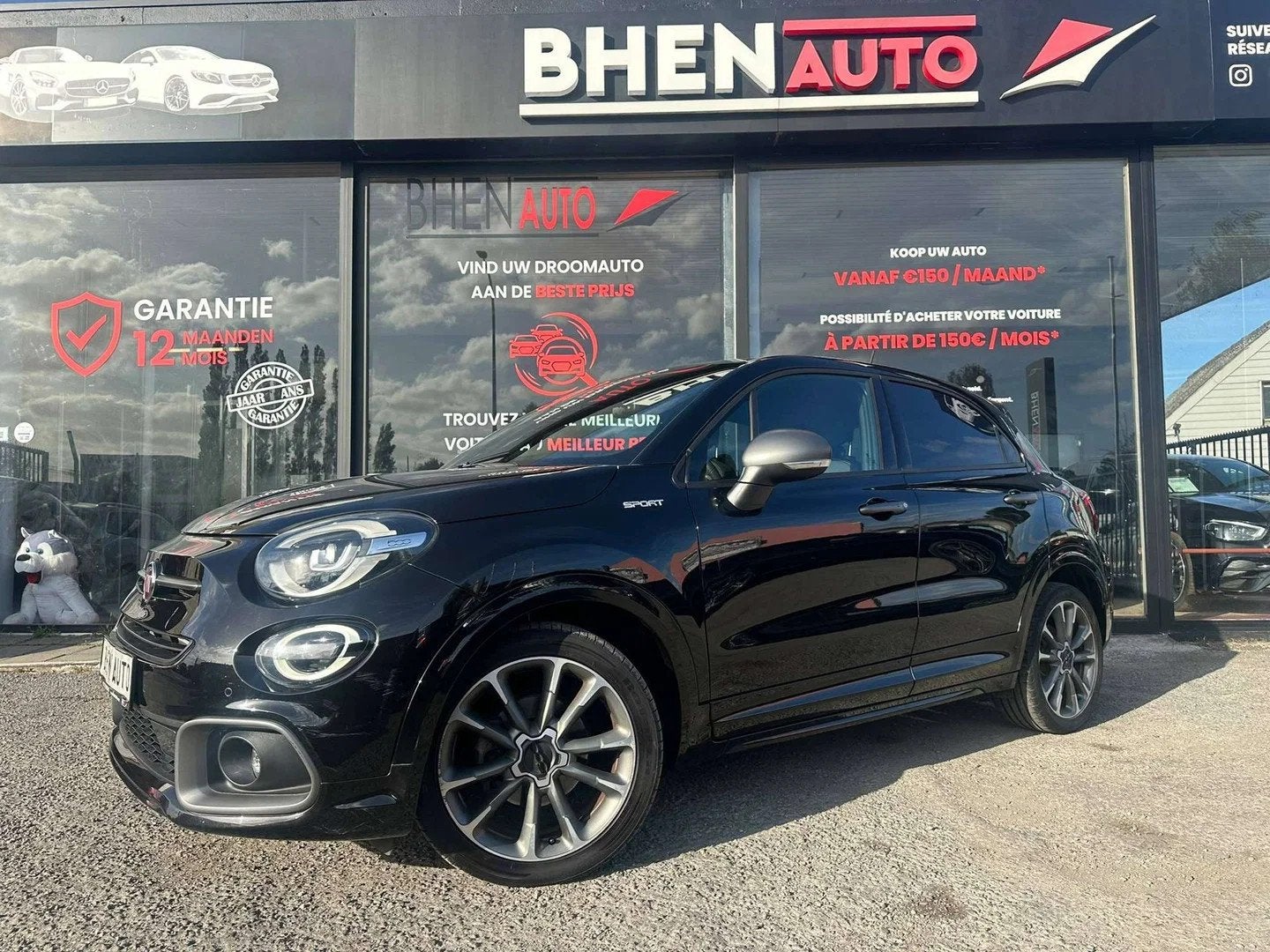 Fiat 500X 500X Crédit 262,50€ per maands 0% disponible Sa, Autos, Cuir, Achat, Euro 6, Entreprise