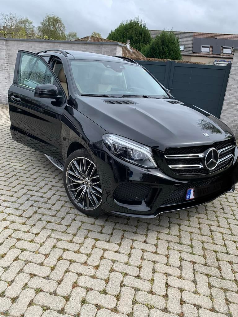 Mercedes GLE 350 D AMG line, Auto's, Automaat, 0 kW, GLE, Zwart