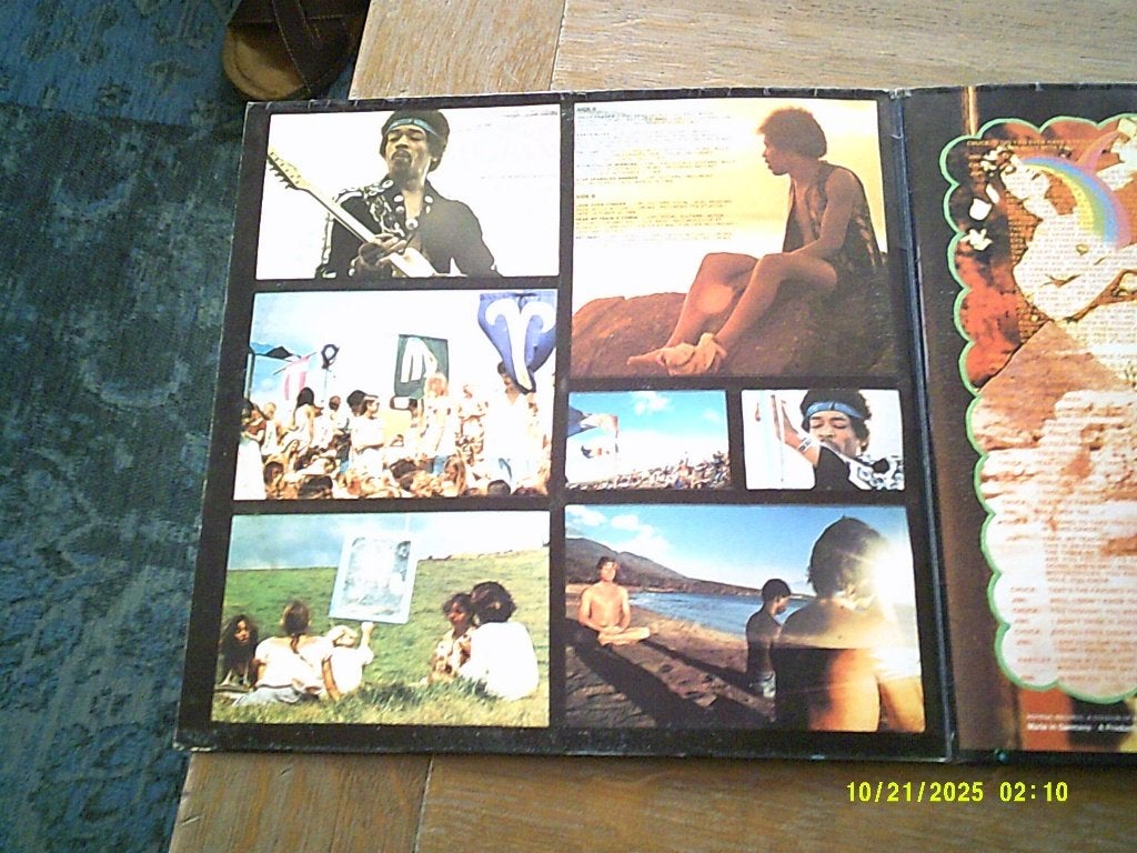 Jimi Hendrix – Rainbow Bridge / Original Picture Sound Track, Heavy metal, Enlèvement ou Envoi, Comme neuf, Housse de protection extérieure