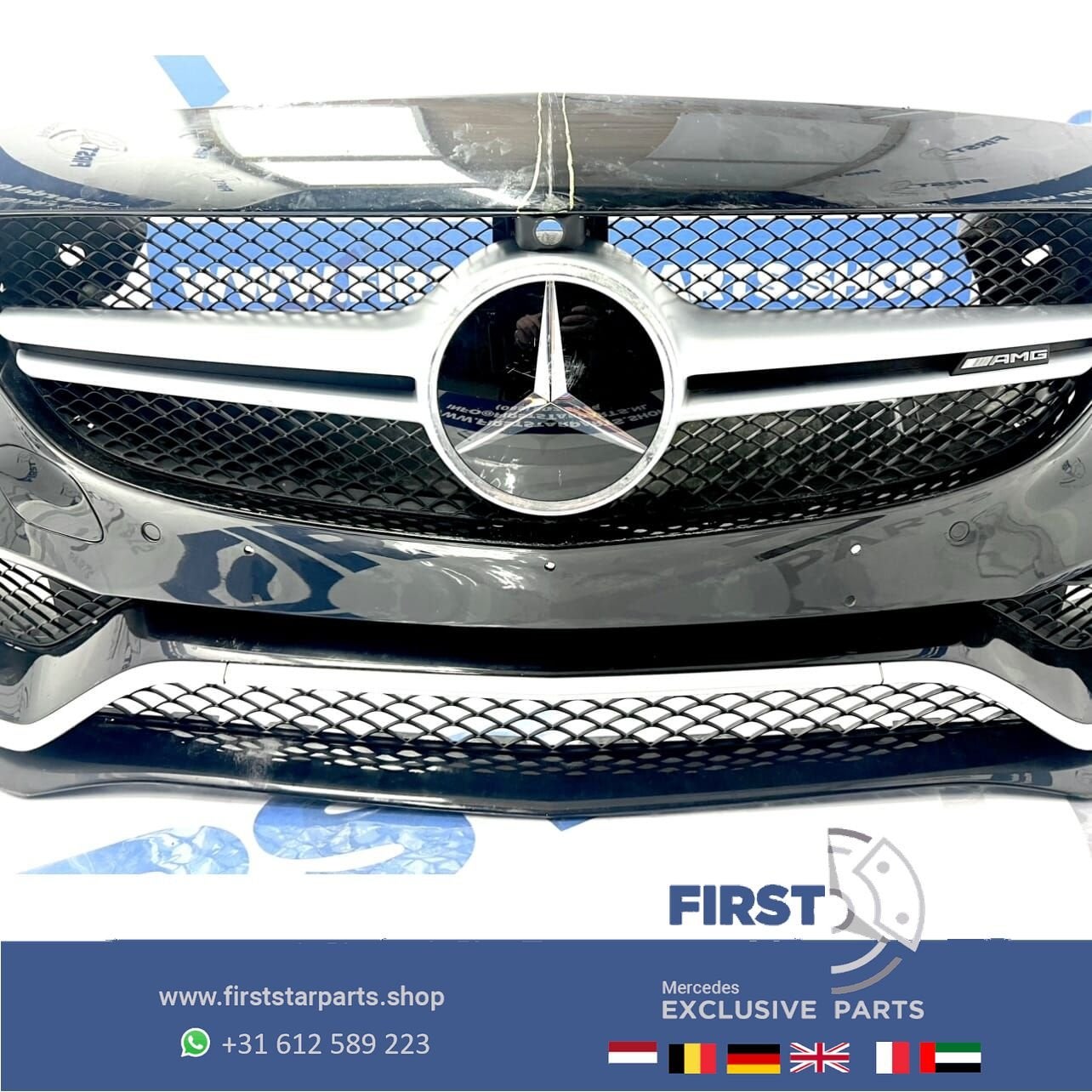 C63 AMG CABRIO COUPÉ BUMPER C63s A2058804701 (W205) A205 C20, Utilisé, -, Avant, -
