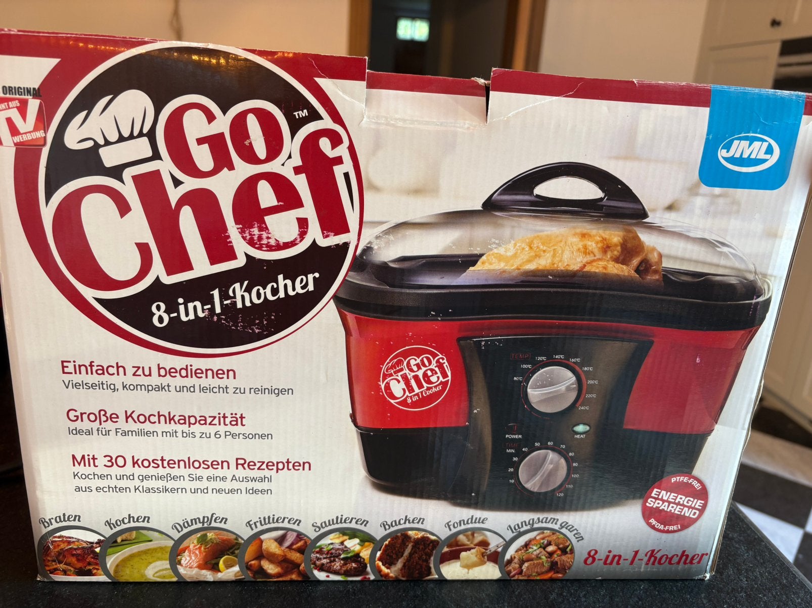 Go chef 8 in 1 koker in zeer goede staat, Ophalen, Zo goed als nieuw