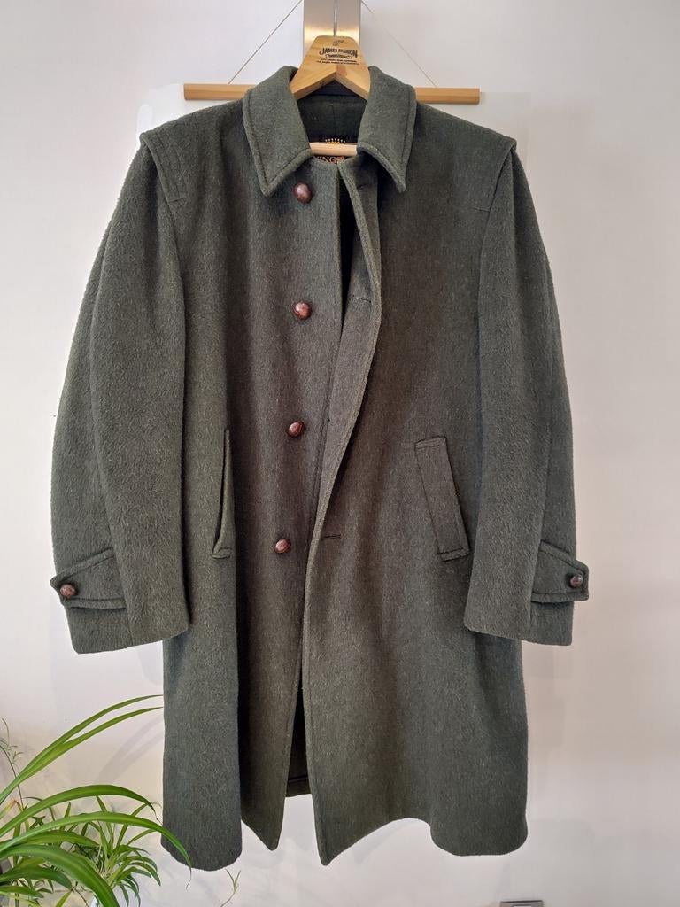Vintage Tiroler loden mantel, Kleding | Heren, Ophalen of Verzenden