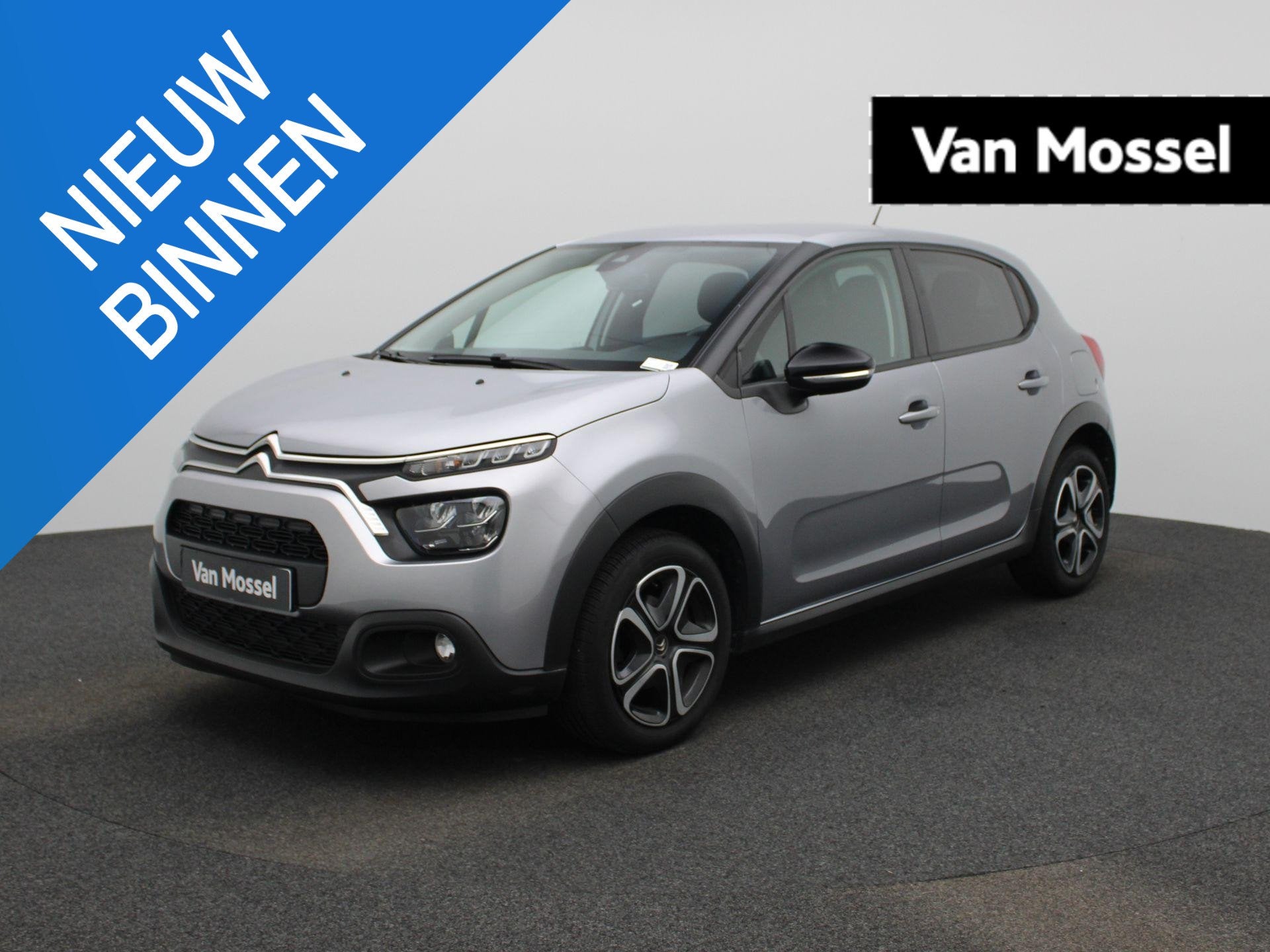 Citroën C3 1.2 PureTech 82 S&S MAN Feel, Argent ou Gris, 96 g/km, Entreprise, Boîte manuelle