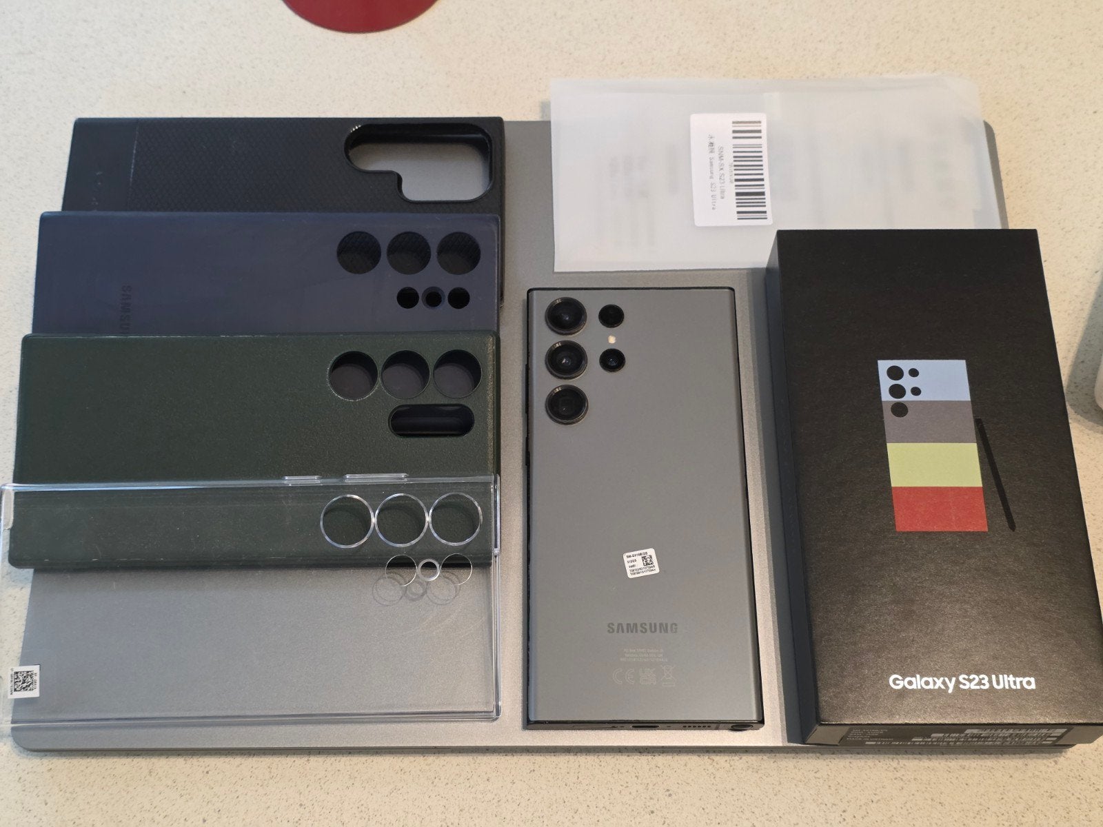 Samsung S23 Ultra 512GB - Graphite, 512 GB, Ophalen, Zo goed als nieuw, Touchscreen