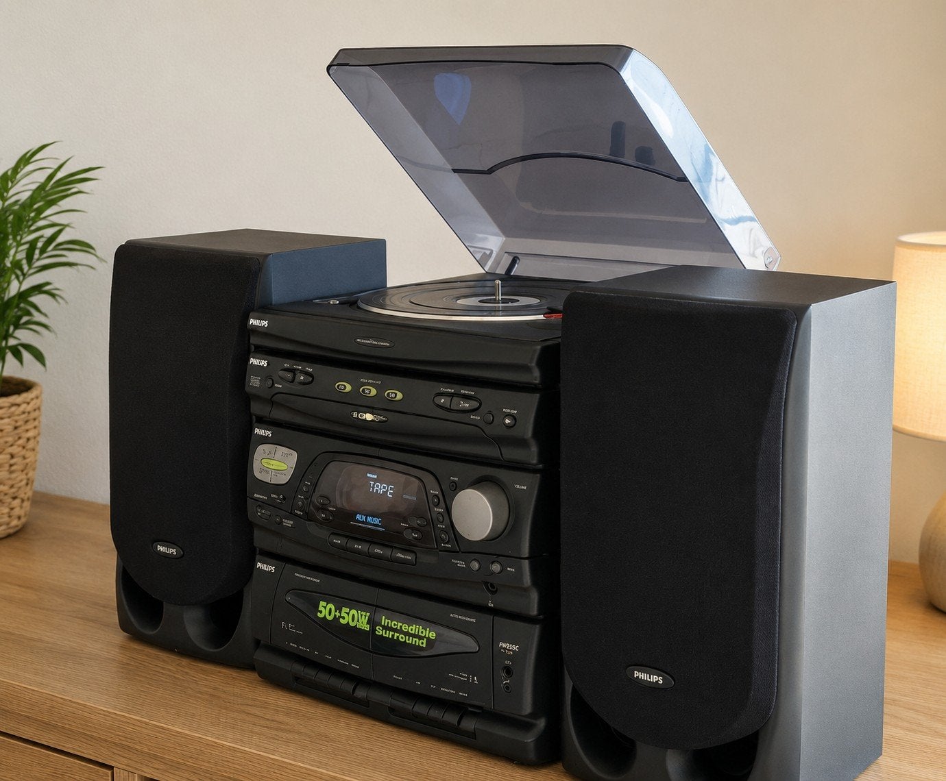 Philips stereo-installatie – vintage, Ophalen, Philips