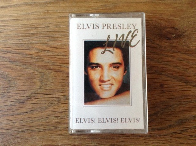 muziekcassette elvis presley, Cd's en Dvd's, Cassettebandjes, Ophalen of Verzenden, Rock en Metal, 1 bandje, Origineel