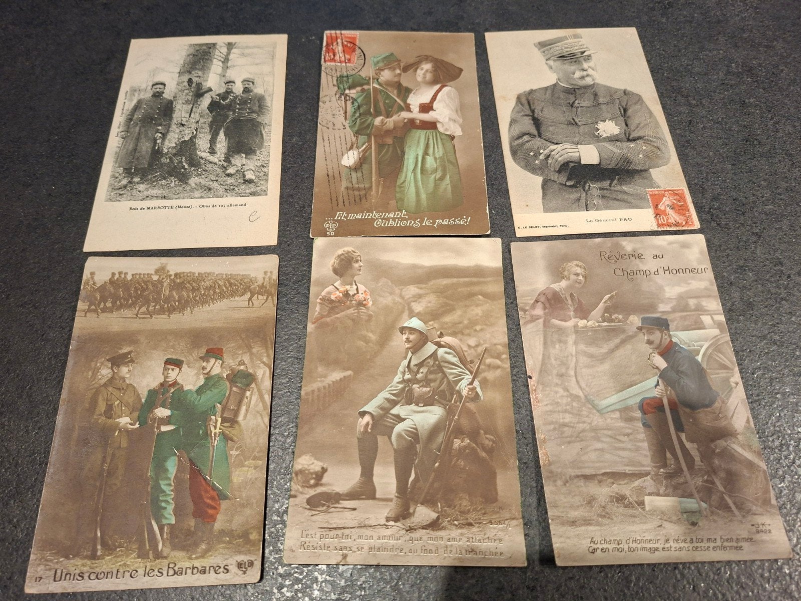 ww1 frans, Enlèvement ou Envoi
