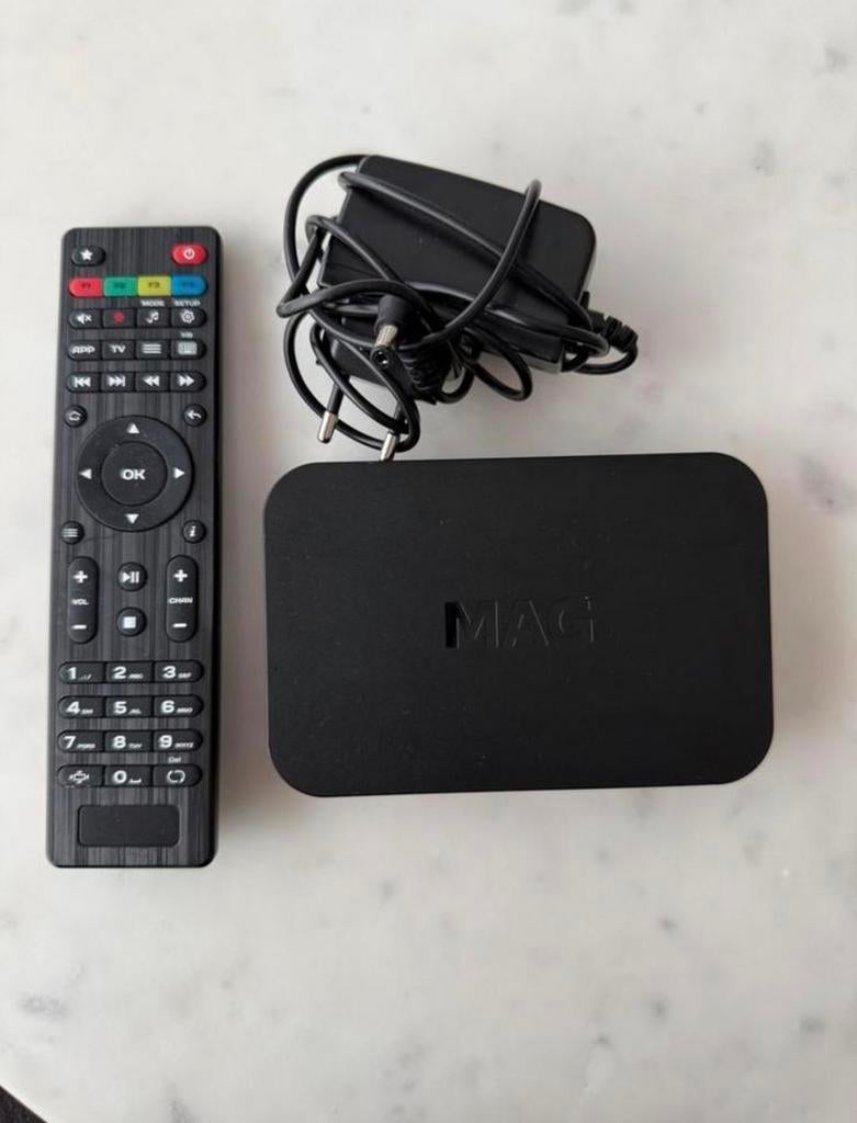 IPTV MAG 420 sans abonnement, TV, Hi-fi & Vidéo, Enlèvement, Comme neuf