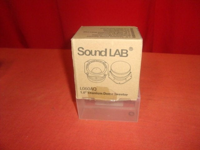 Nieuw: Soundlab L060AQ Titanium Dome Tweeter 20260397, Muziek en Instrumenten, Ophalen of Verzenden, Nieuw