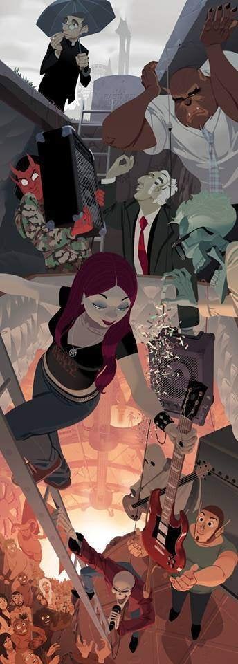 Poster géant Zombillenium (+ 4 magazines Spirou)., Neuf, Enlèvement ou Envoi, Arthur De Pins, Série complète ou Série