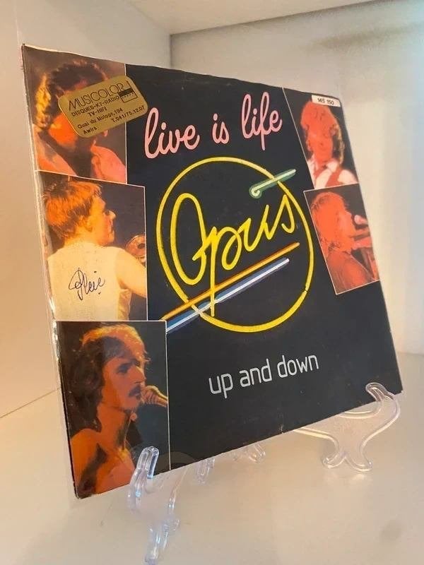 Opus – Live Is Life, Envoi, Utilisé, Rock et Metal