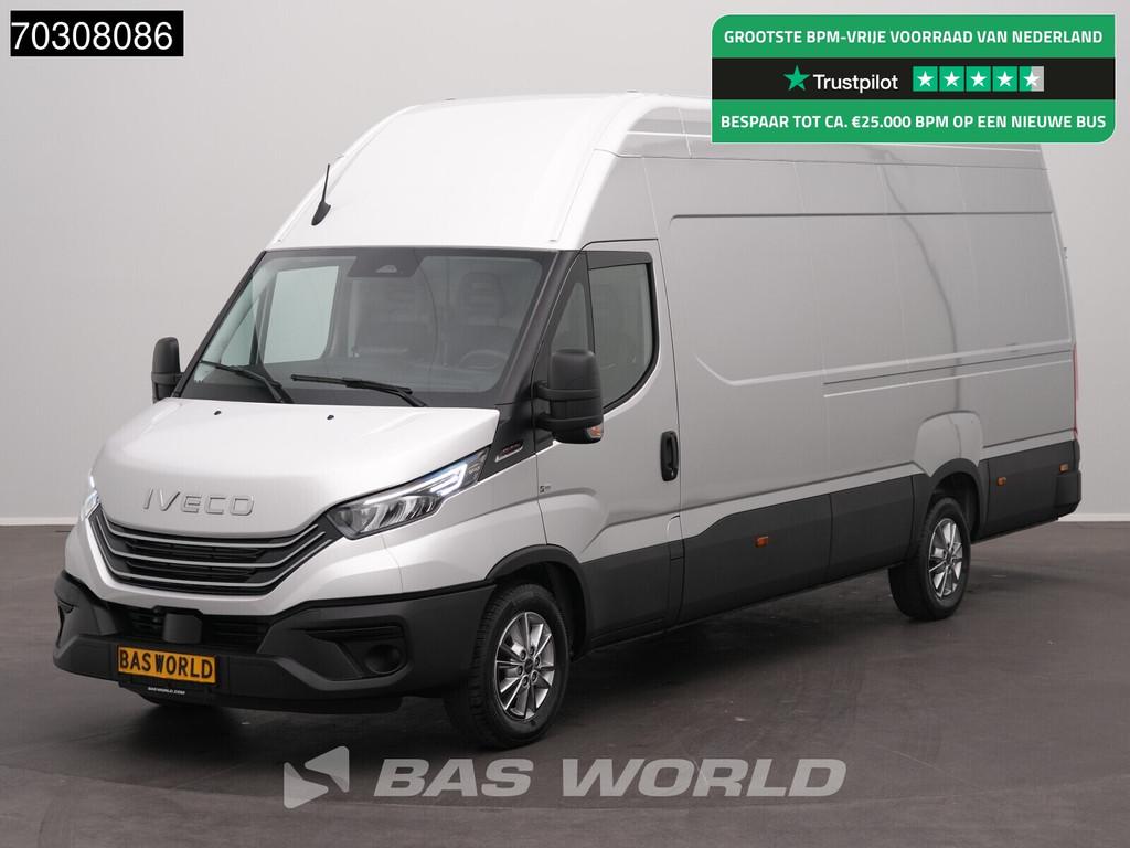 Iveco Daily 35S21 3.0L Automaat L4H3 210PK ACC LED Airco Cam, Neuf, Argent ou Gris, Achat, Euro 6
