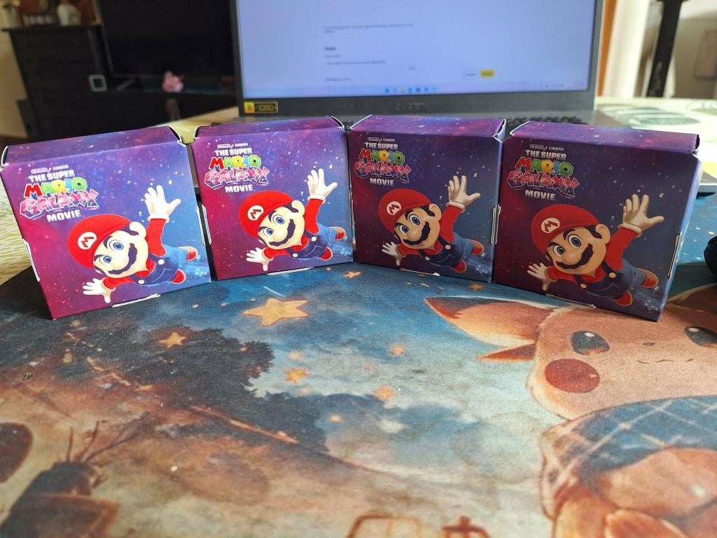 Collectie 4 Stuks mc donald galaxy movie, Verzamelen, Ophalen, Nieuw
