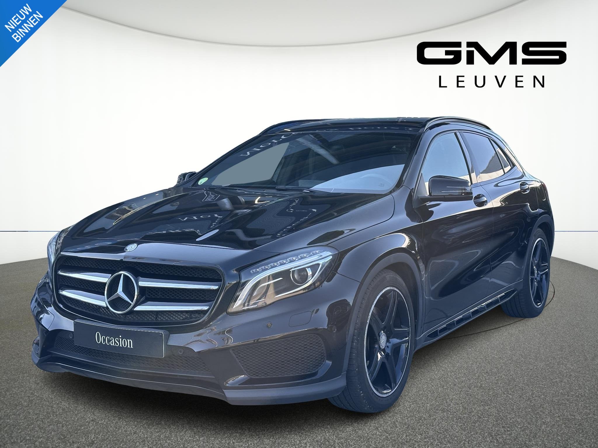 Mercedes-Benz GLA Klasse GLA 220 CDI 125kW 4MATIC AMG Line, Stof, Zwart, Bedrijf, 2100 cc