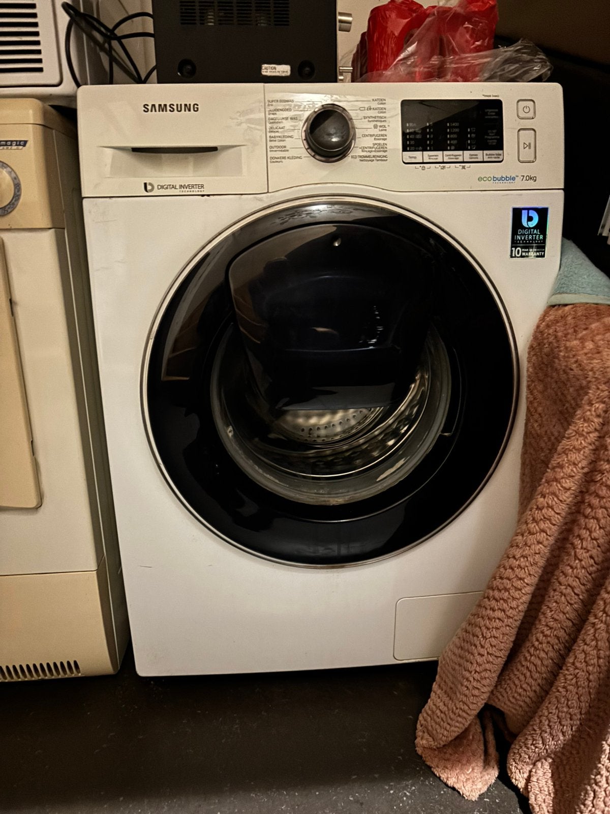 Wasmachine samsung, Elektronische apparatuur, Ophalen, Zo goed als nieuw