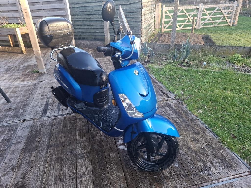 SYM Fiddle 2 50cc 45 km/h, Motoren, Overige Motoren, 11 kW of minder, 1 cilinder, Ophalen