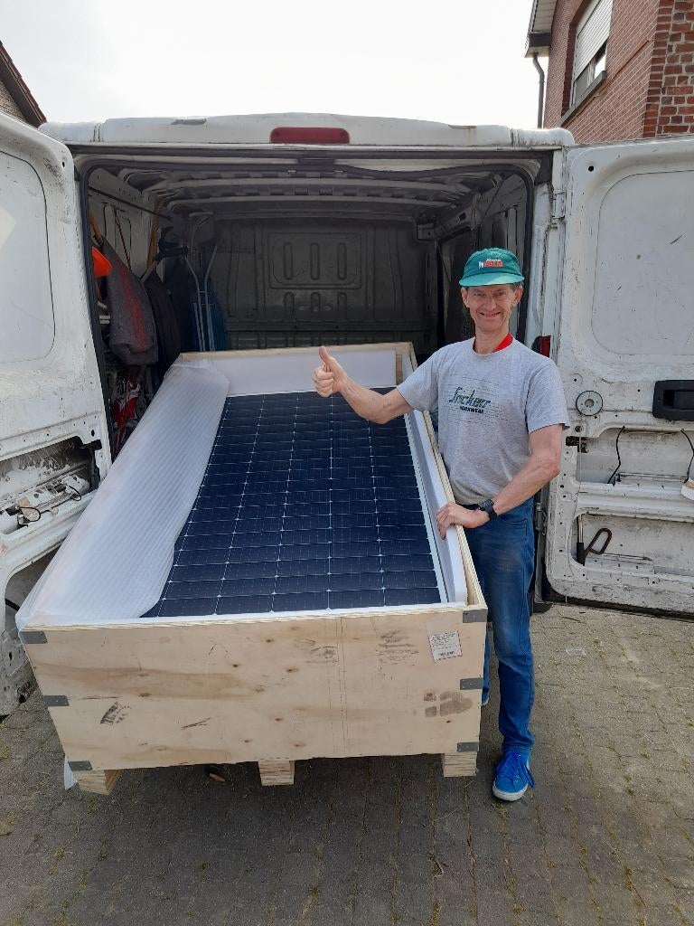 Nieuwe flexibele zonnepanelen te koop, 12stuks, 380Wp !, Doe-het-zelf en Bouw, Zonnepanelen en Toebehoren, Ophalen of Verzenden
