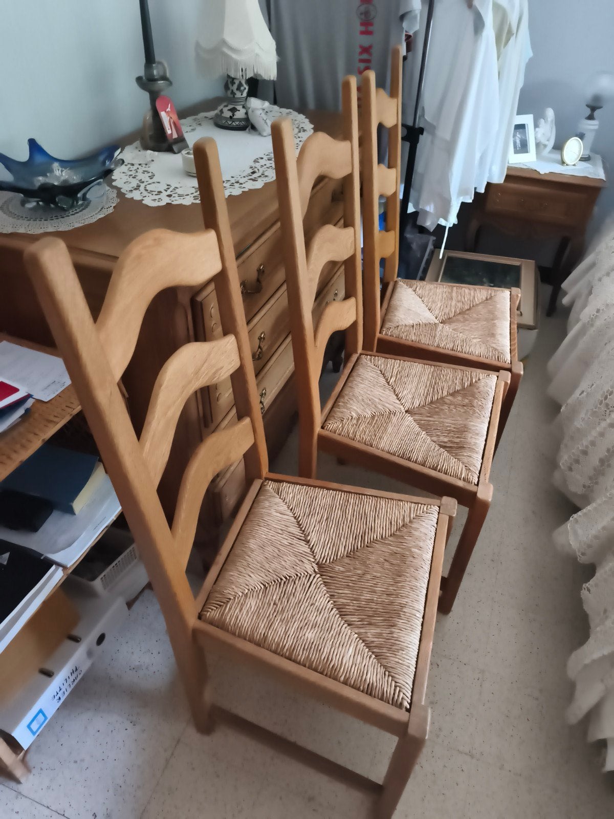 chaises à donner, Ophalen