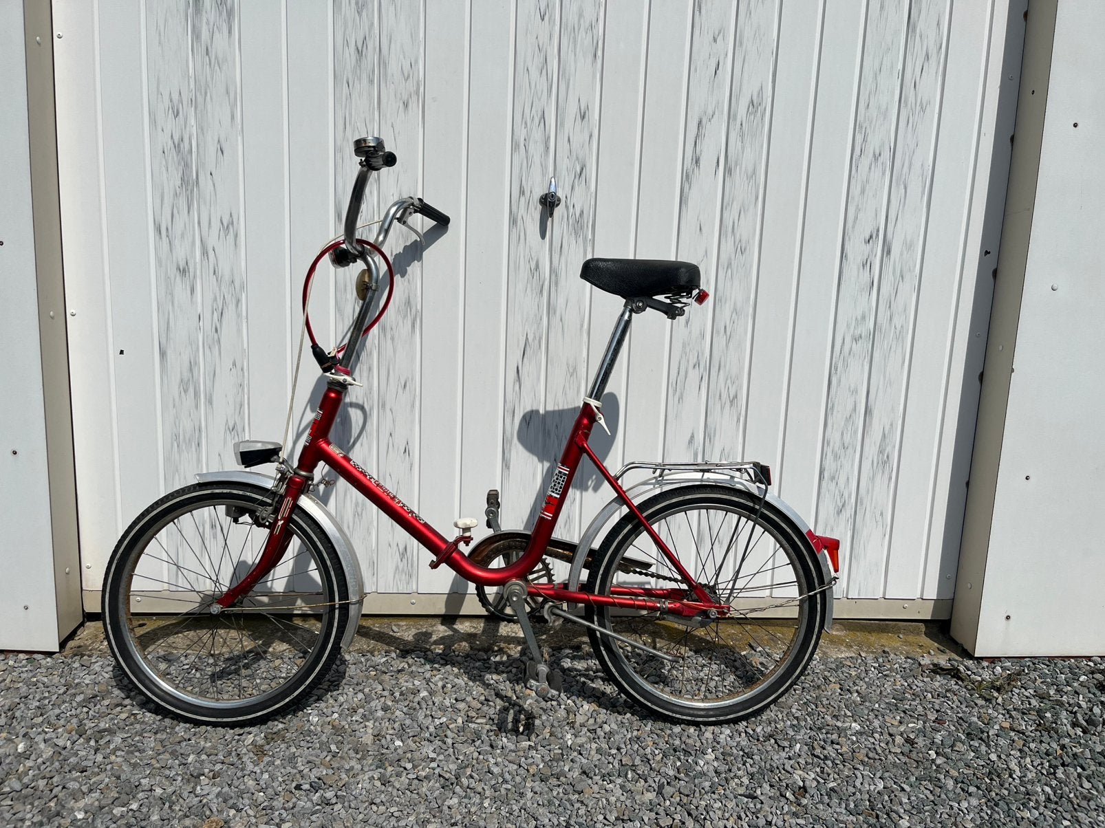 Plooifiets/reisfiets jaren 70 mustang, Vélos & Vélomoteurs, Enlèvement, Utilisé