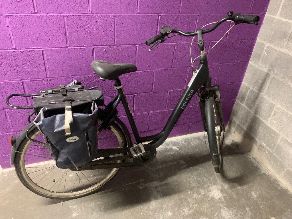 Fiets elektrisch cortina, Fietsen en Brommers, Ophalen, Gebruikt, Cortina, 55 tot 59 cm