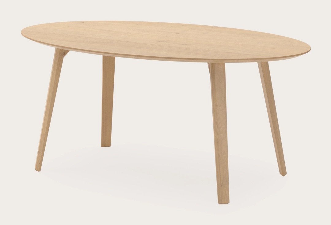 Eettafel Ovaal, Ophalen, Zo goed als nieuw, Modern, Ovaal