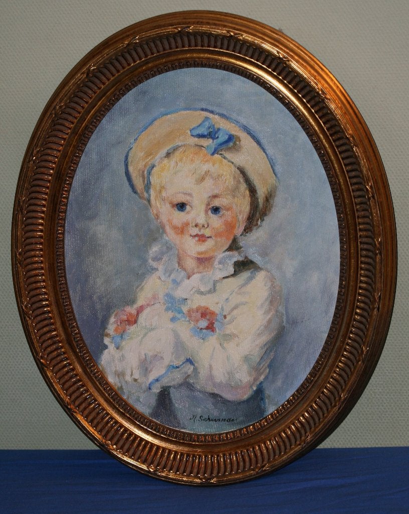 Schuermans - Schilderij olie op doek, Antiek en Kunst, Ophalen of Verzenden, Gesigneerd, Olieverf, Doek