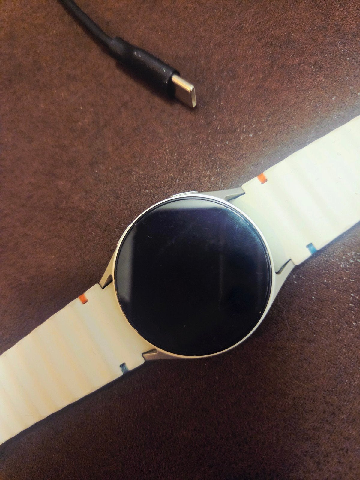 Samsung smartwatch, Gebruikt, Wit, Ophalen of Verzenden, Stappen