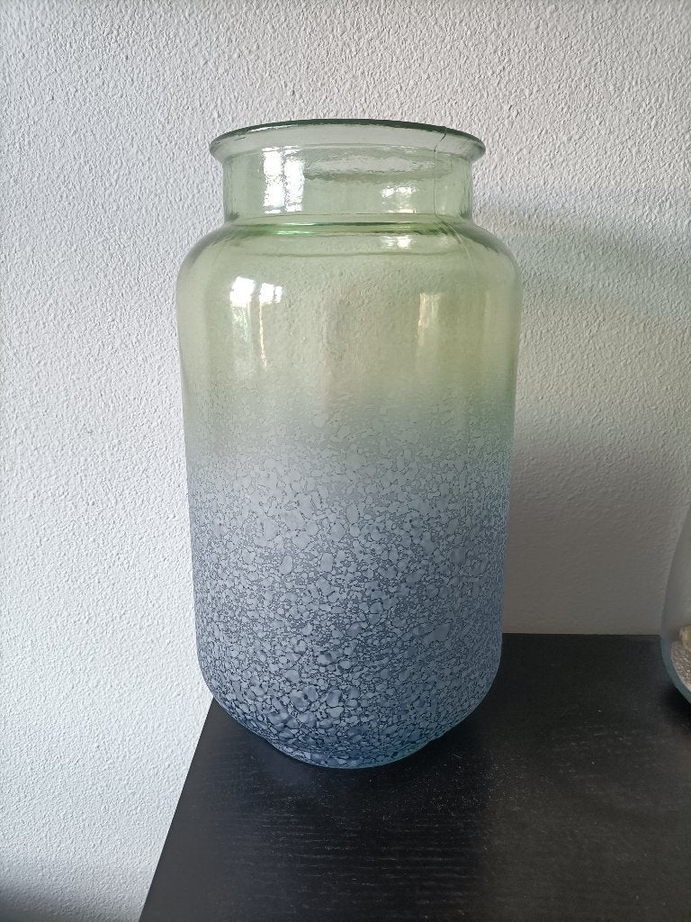 Decoratieve vaas, Maison & Meubles, 35 cm, Verre, Enlèvement, Utilisé