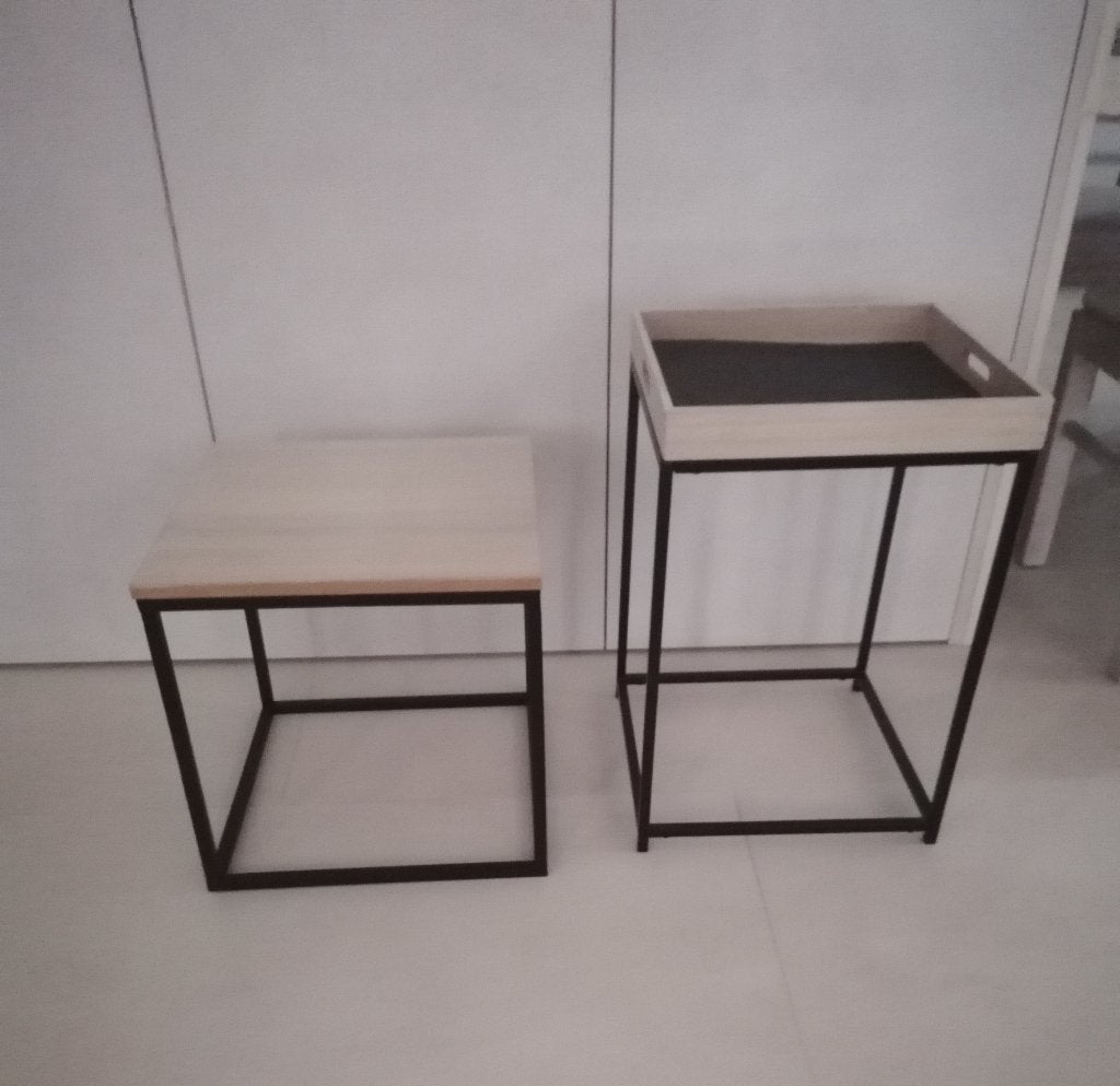 1 of 2 nieuwe bijzettafels, Enlèvement, Neuf