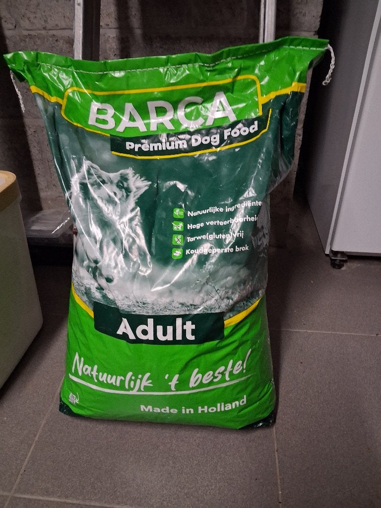 Barca dog food, Ophalen, Hond