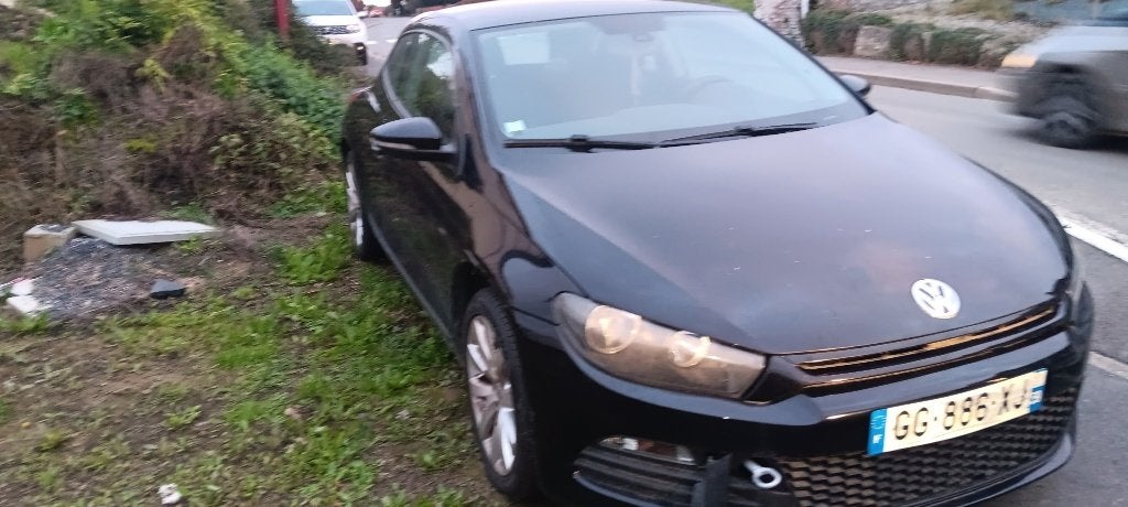 scirocco, Auto's, 4 zetels, Zwart, Particulier, 14 cc