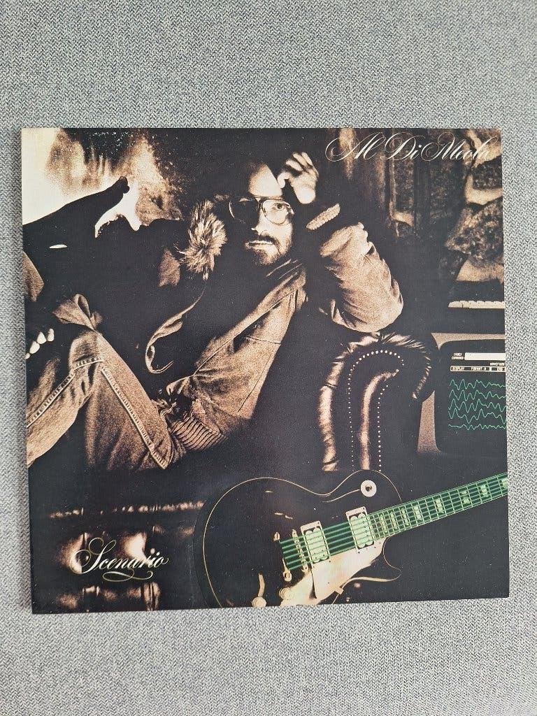 AL DI MEOLA "Scenario" jazzfunk LP (1983) Topstaat!, CD & DVD, Enlèvement ou Envoi, Rock progressif, Comme neuf, Avec pochette intérieure