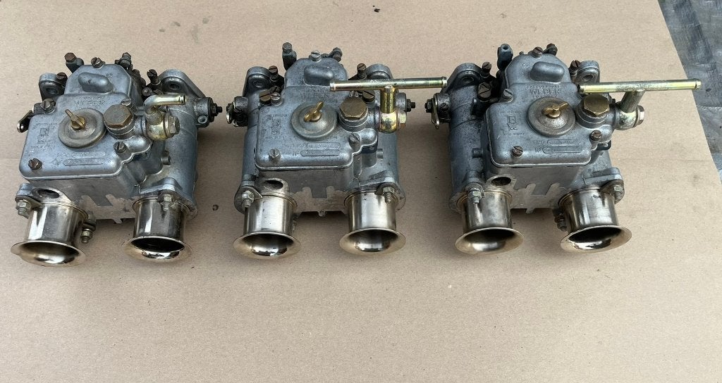 3 Weber 40 DCOE 18 Made in Italy – Triple Weber carburateurs, Ophalen, Gebruikt, Lotus