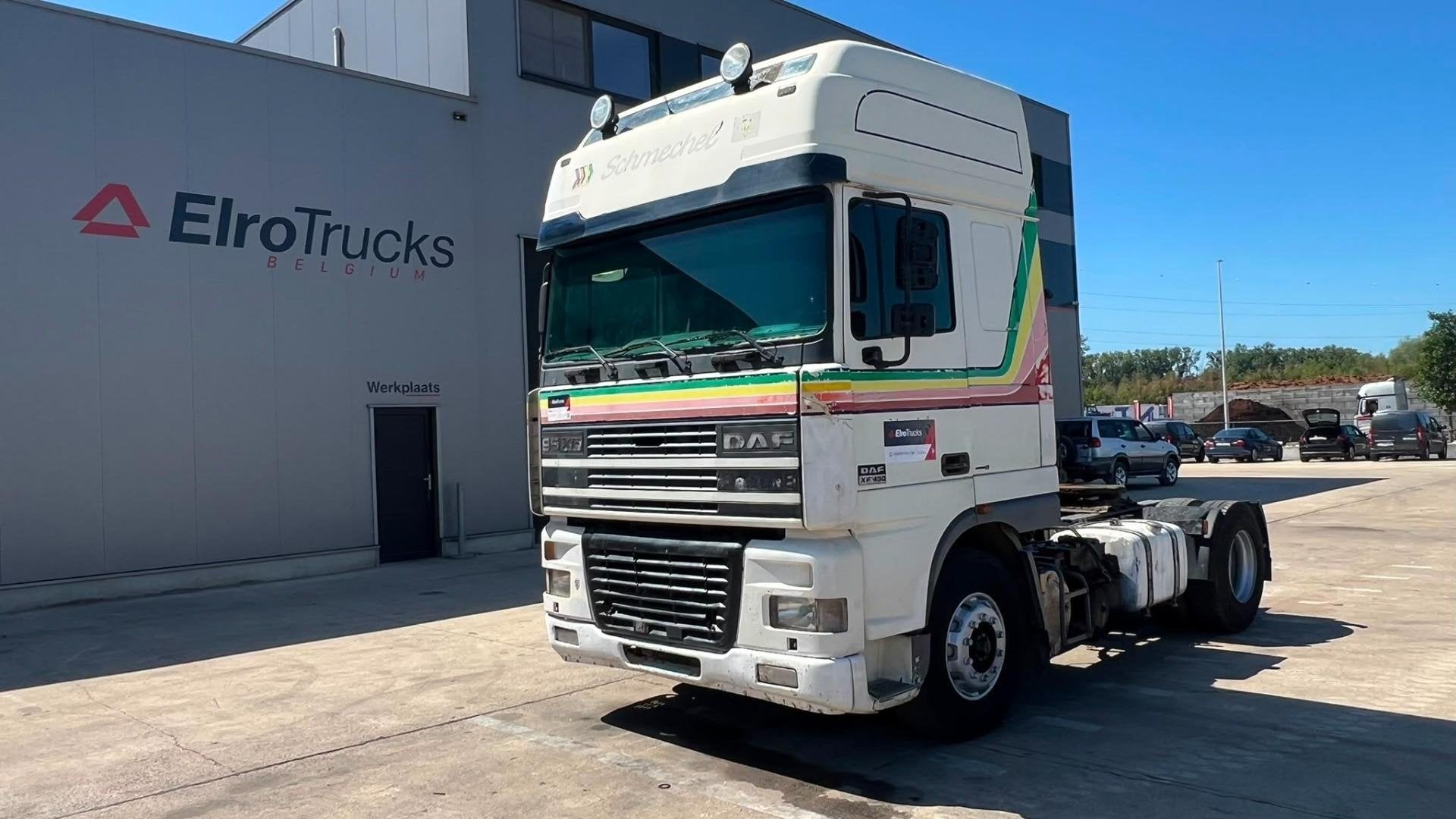 DAF XF 95.430 (MANUAL GEARBOX / BOITE MANUELLE / EURO 3) EL2, Achterwielaandrijving, Elektrische ramen, Overige kleuren, Bedrijf