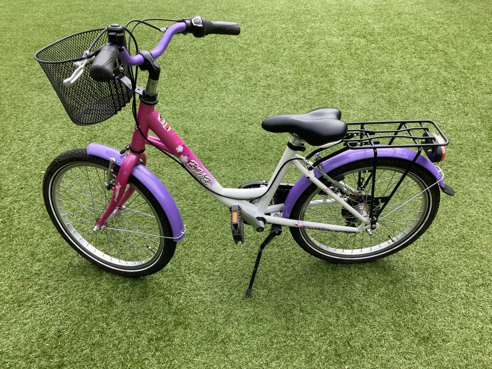 Meisjesfiets 20 inch, Fietsen en Brommers, Fietsen | Meisjes, Ophalen, Velgrem, Versnellingen, Zo goed als nieuw