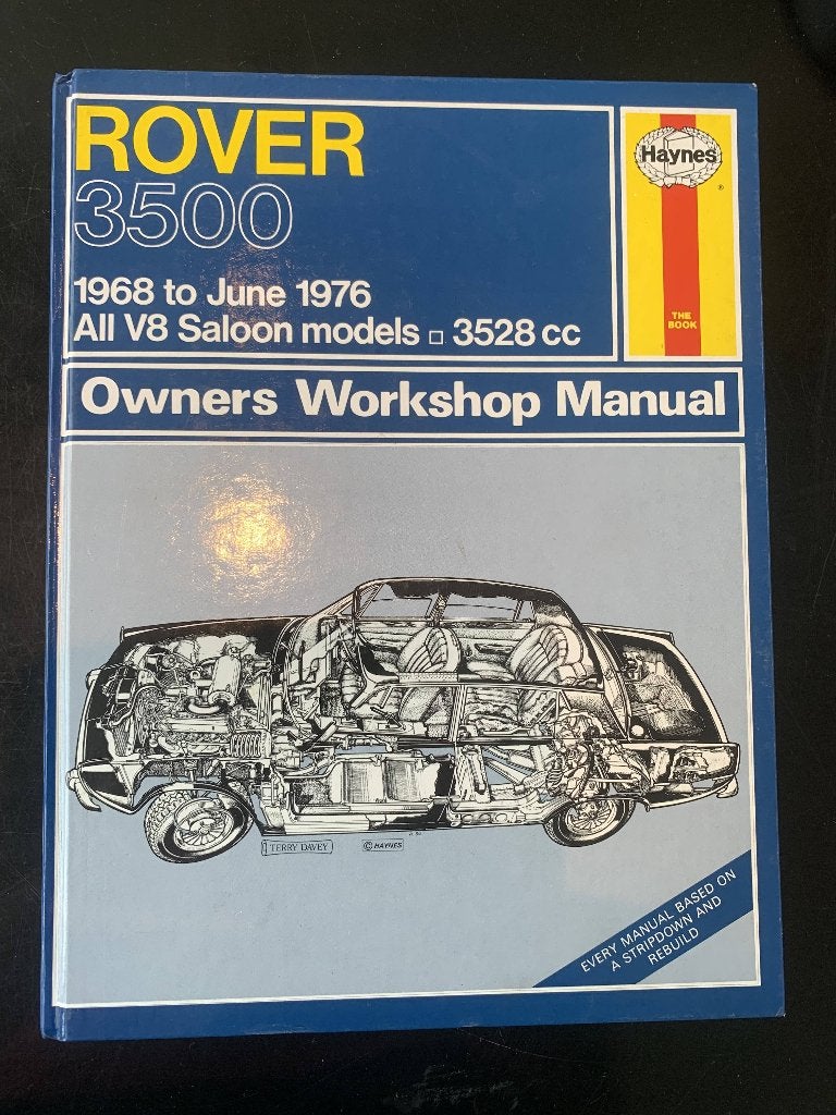 Haynes boek Rover 3500, Ophalen of Verzenden