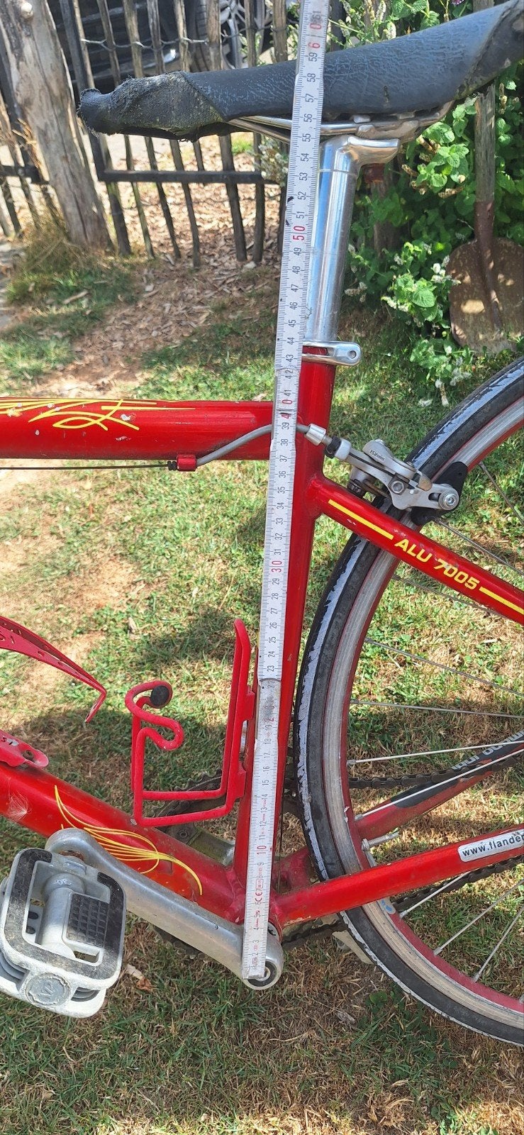 Retro fiets met werk aan, Fietsen en Brommers, Fietsen | Oldtimers, Ophalen