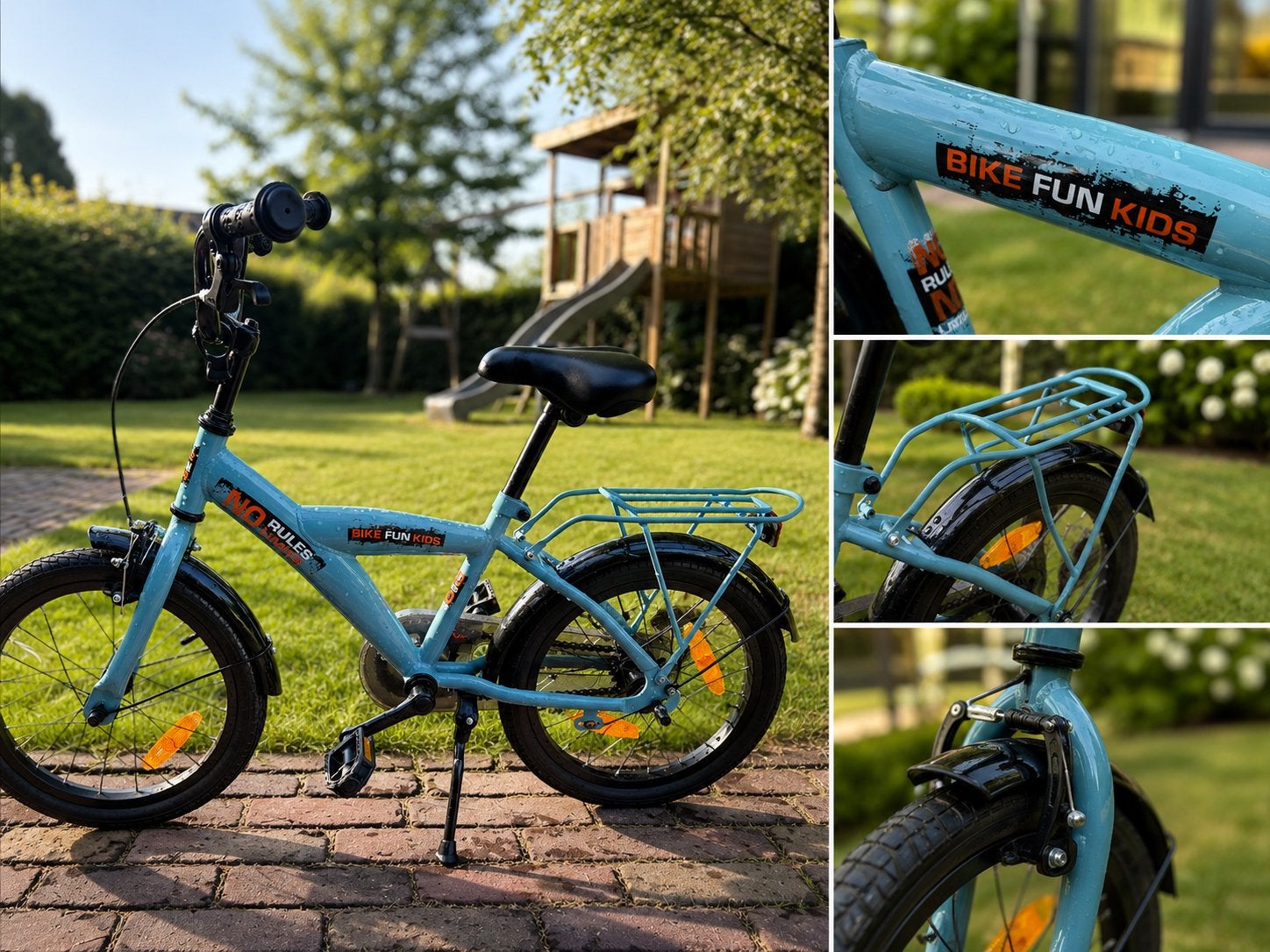 Kinderfiets 16 inch “Bike Fun Kids”, Fietsen en Brommers, Fietsen | Kinderfietsjes, Zo goed als nieuw, Ophalen