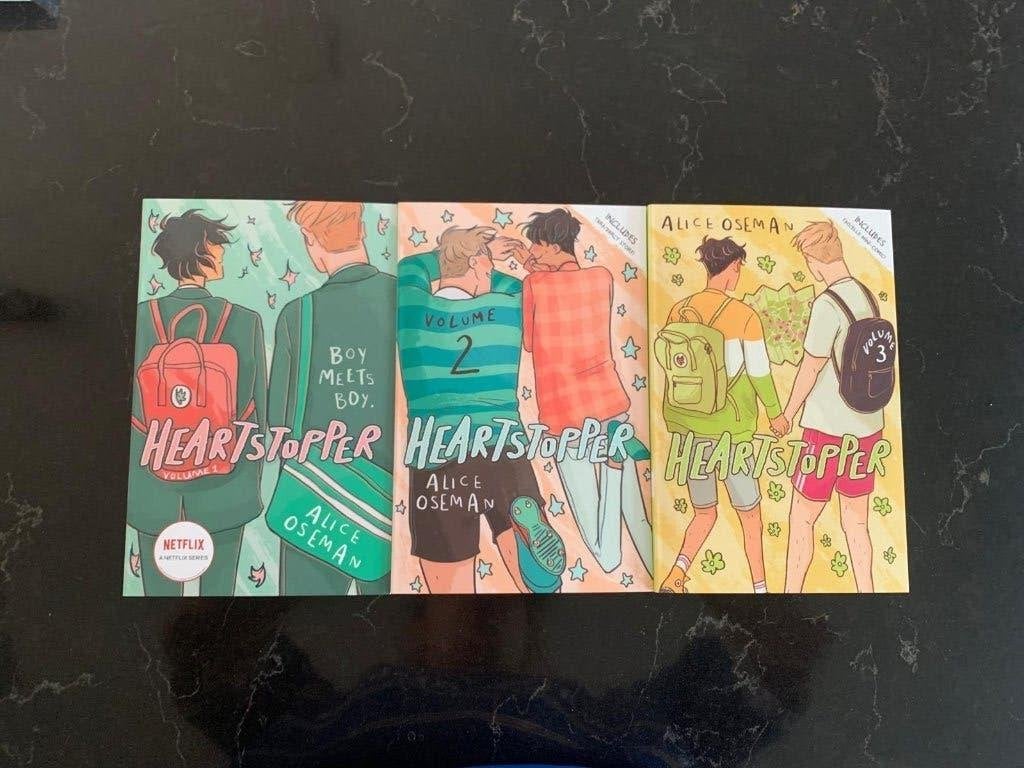 Heartstopper boekenset, Ophalen of Verzenden, Zo goed als nieuw, Alice Oseman