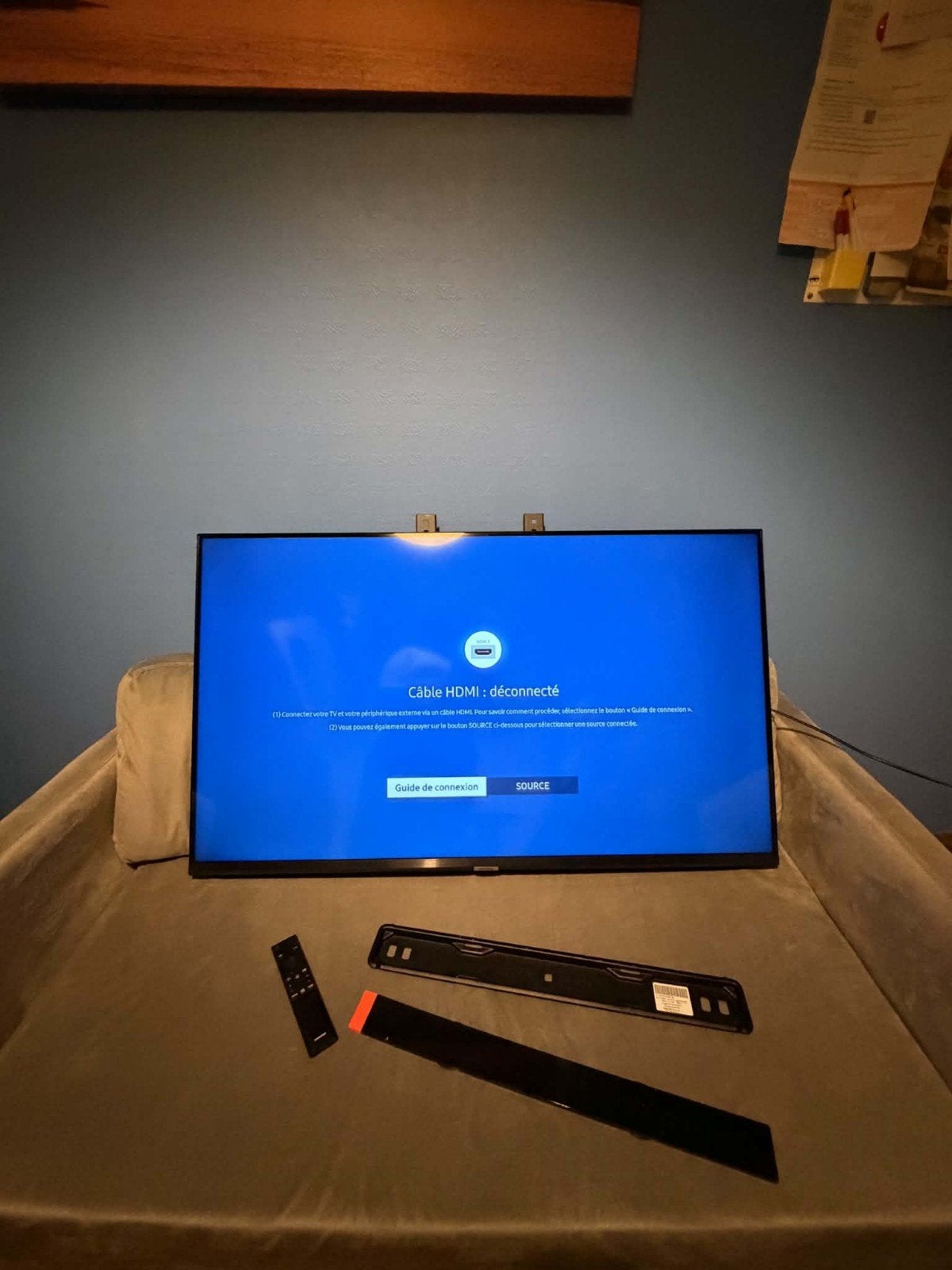 Samsung 4K Smart-tv 43" 109 cm, Audio, Tv en Foto, Ophalen, 50 Hz, Zo goed als nieuw, Samsung