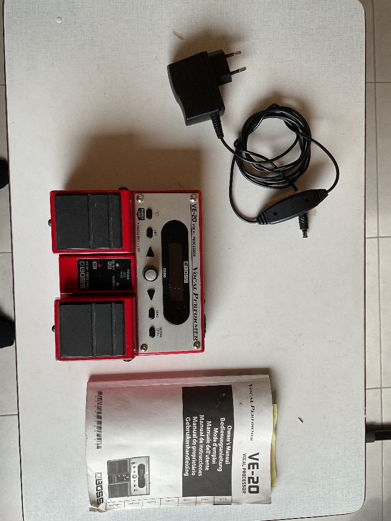 BOSS VE20 Vocal performer, Muziek en Instrumenten, Effecten, Ophalen of Verzenden, Gebruikt, Delay of Echo